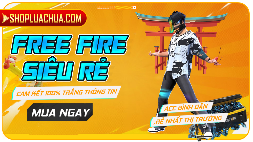 Acc free fire siêu rẻ
